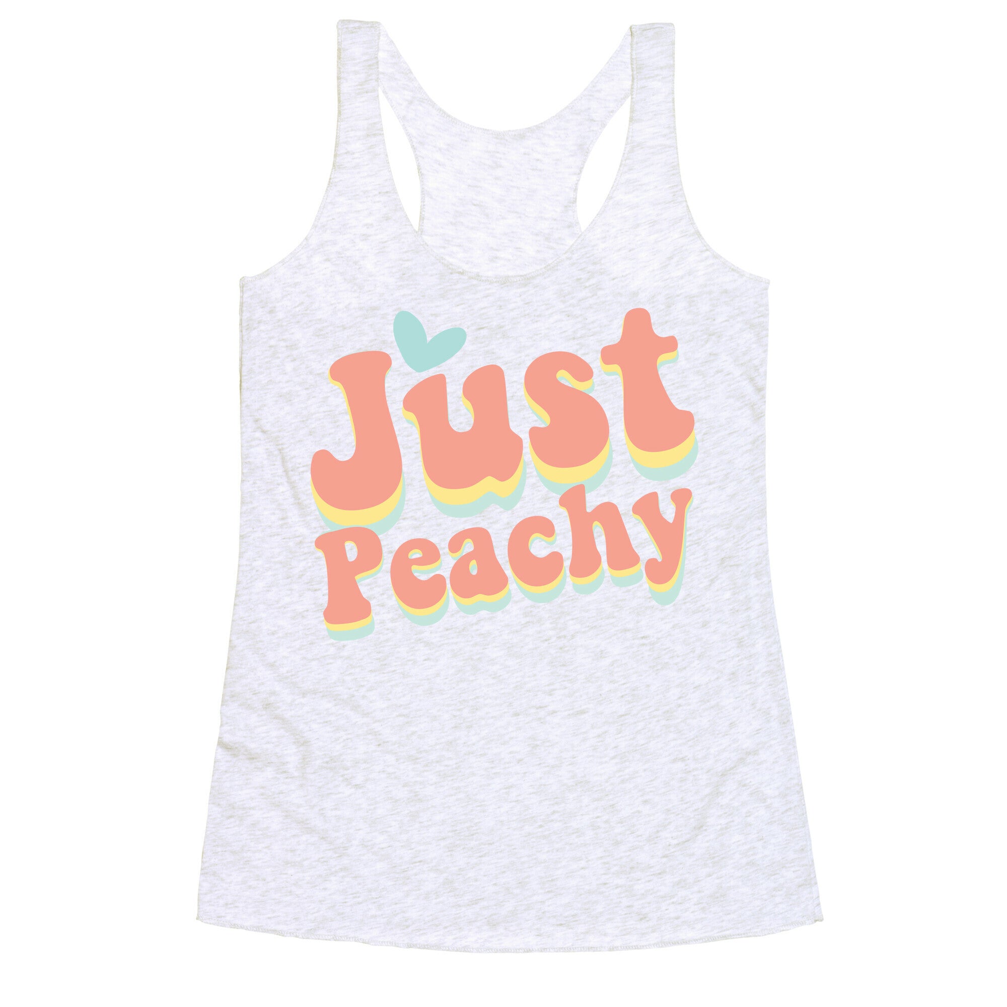 Just Peachy Racerback Tank